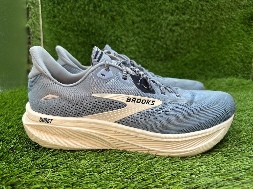 Brooks Ghost 18 1104931D462 Athletic Sneaker Mens 11D Blue Knit Running Training